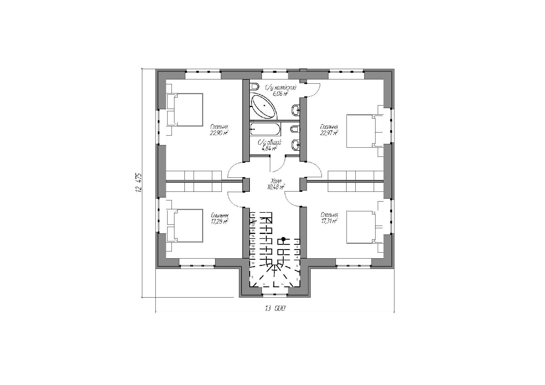 Планировка проекта дома №ac-11-36 ac-11-36_p2.jpg