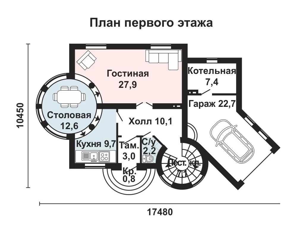 Планировка проекта дома №as-2218 as-2218-2_p1.webp