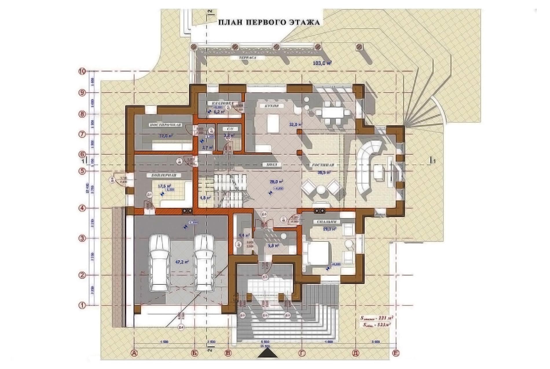 Планировка проекта дома №av-570 av-570_p1-min.jpg