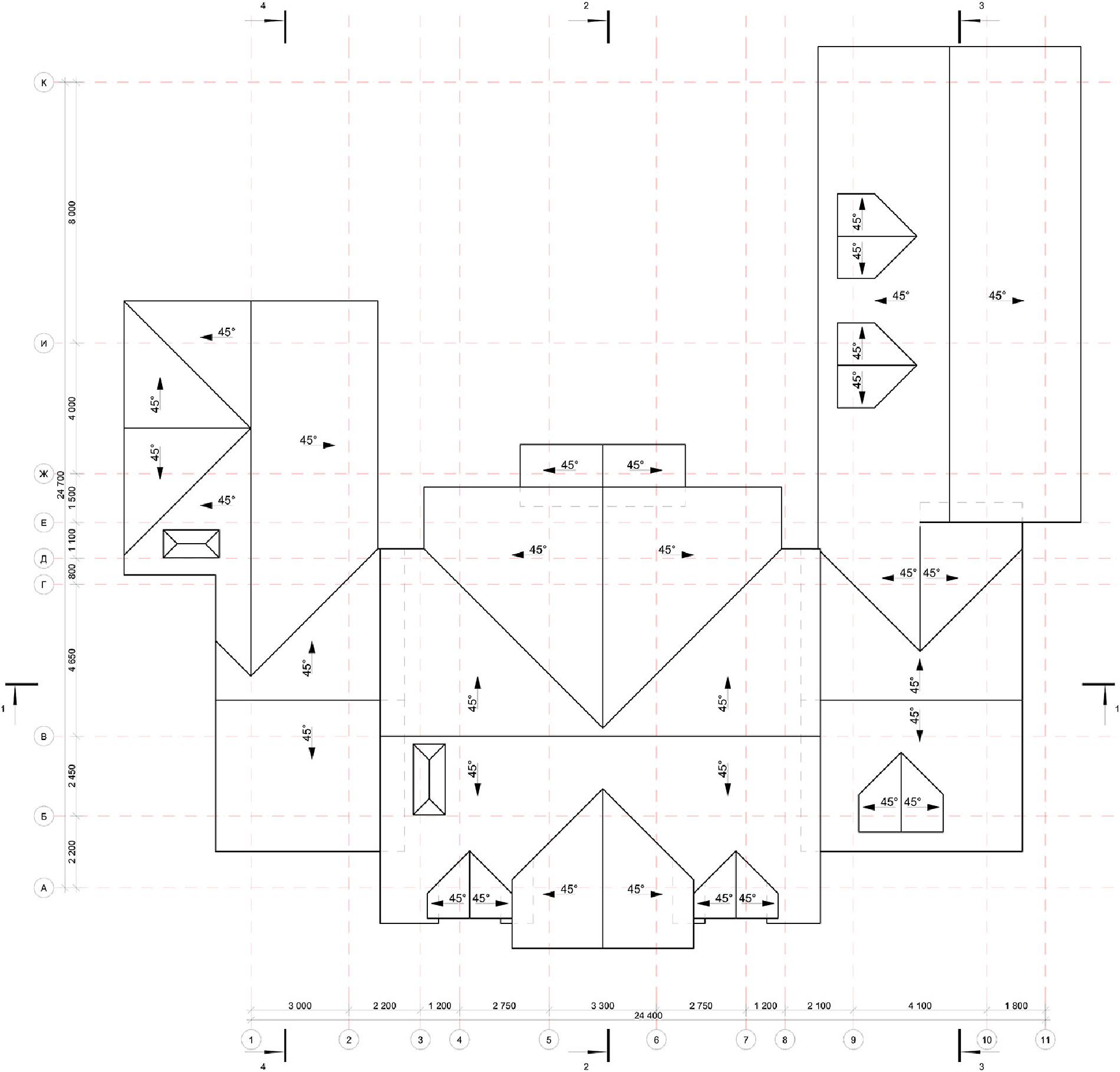 Планировка проекта дома №av-600 roof.jpg