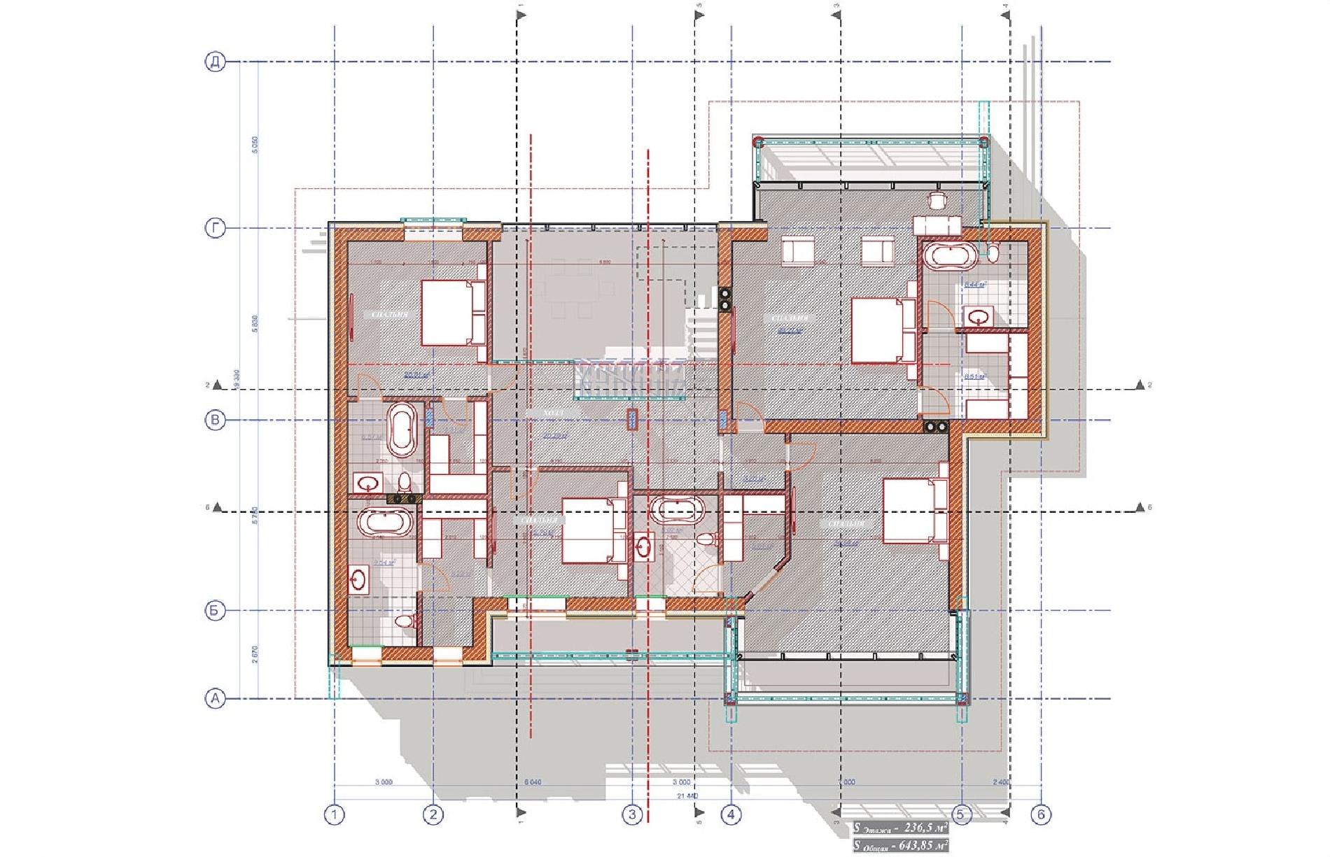 Планировка проекта дома №av-650 av-650_p2.jpg