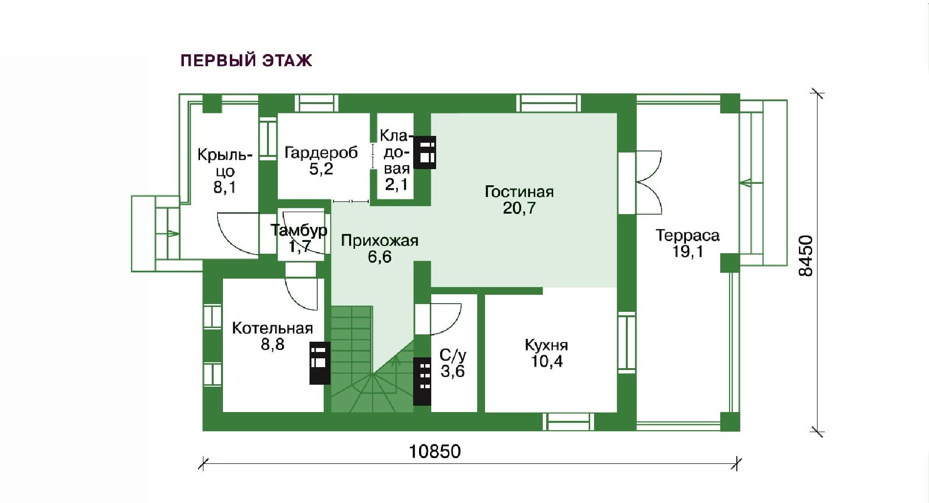 Планировка проекта дома №br-116 br-116_p1.jpg