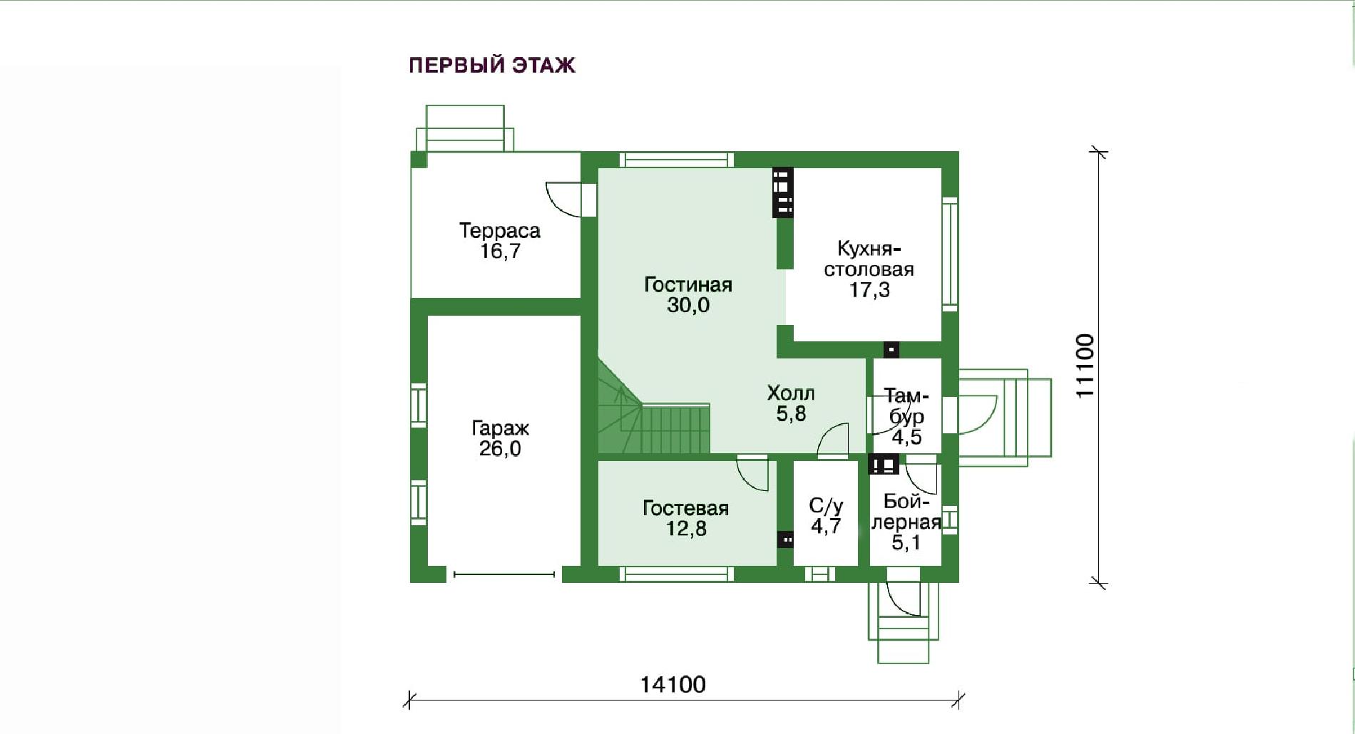 Планировка проекта дома №br-162 br-162_p1.jpg