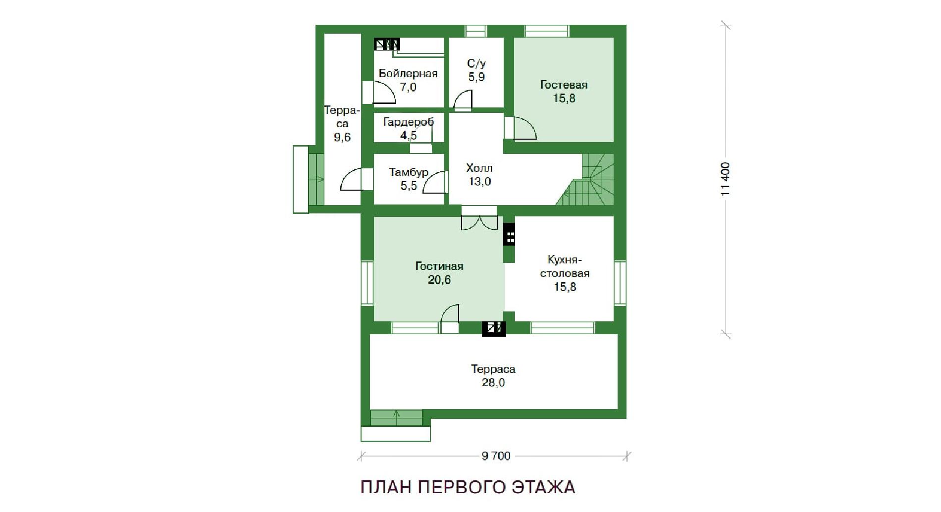 Планировка проекта дома №br-174 br-174_p1.jpg