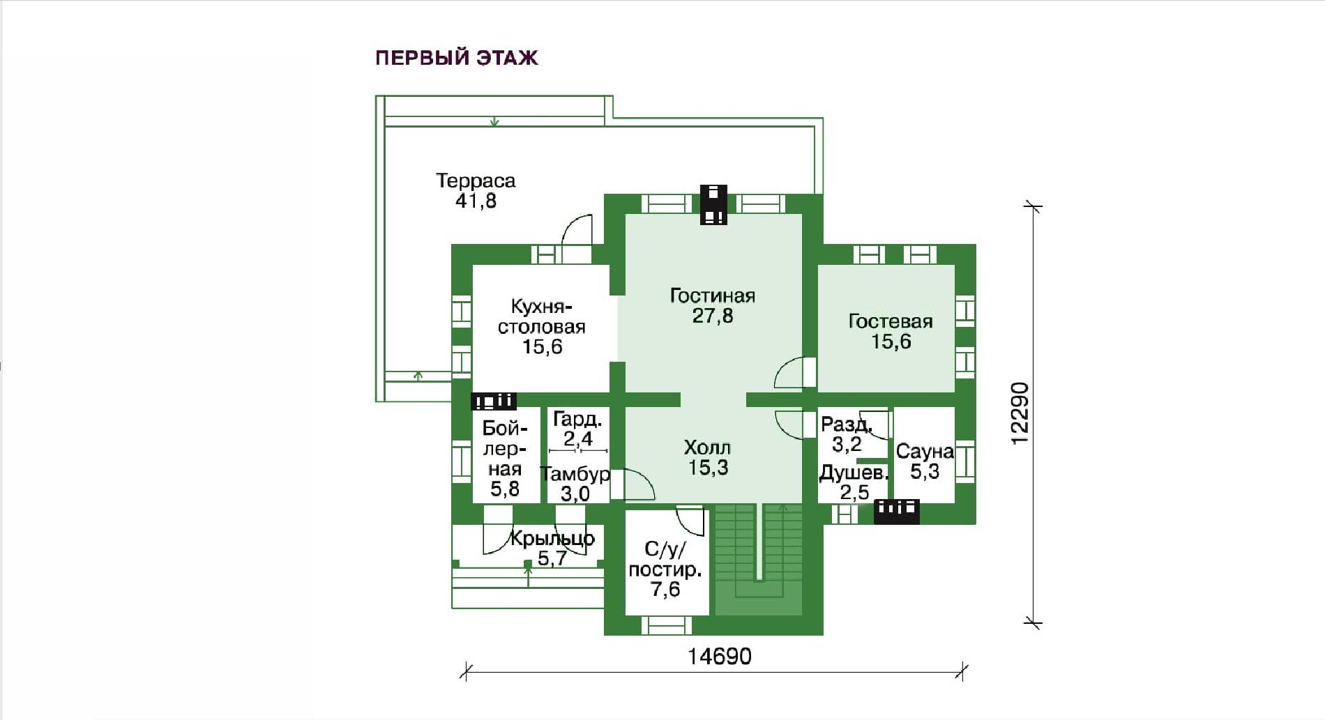 Планировка проекта дома №br-190 br-190_p1.jpg