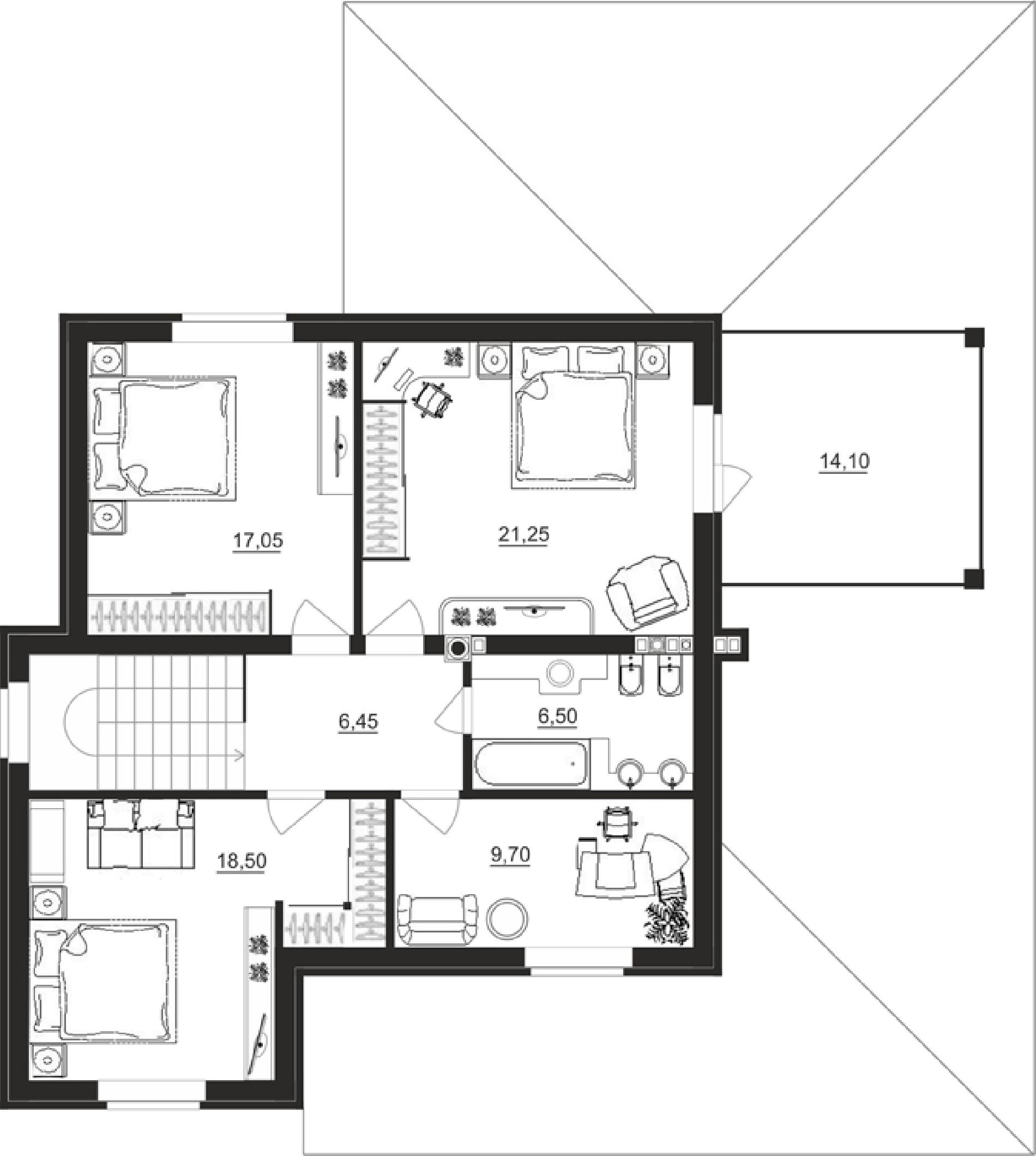 Планировка проекта дома №cp-13-79 cp-13-79_v1_pl1.jpg