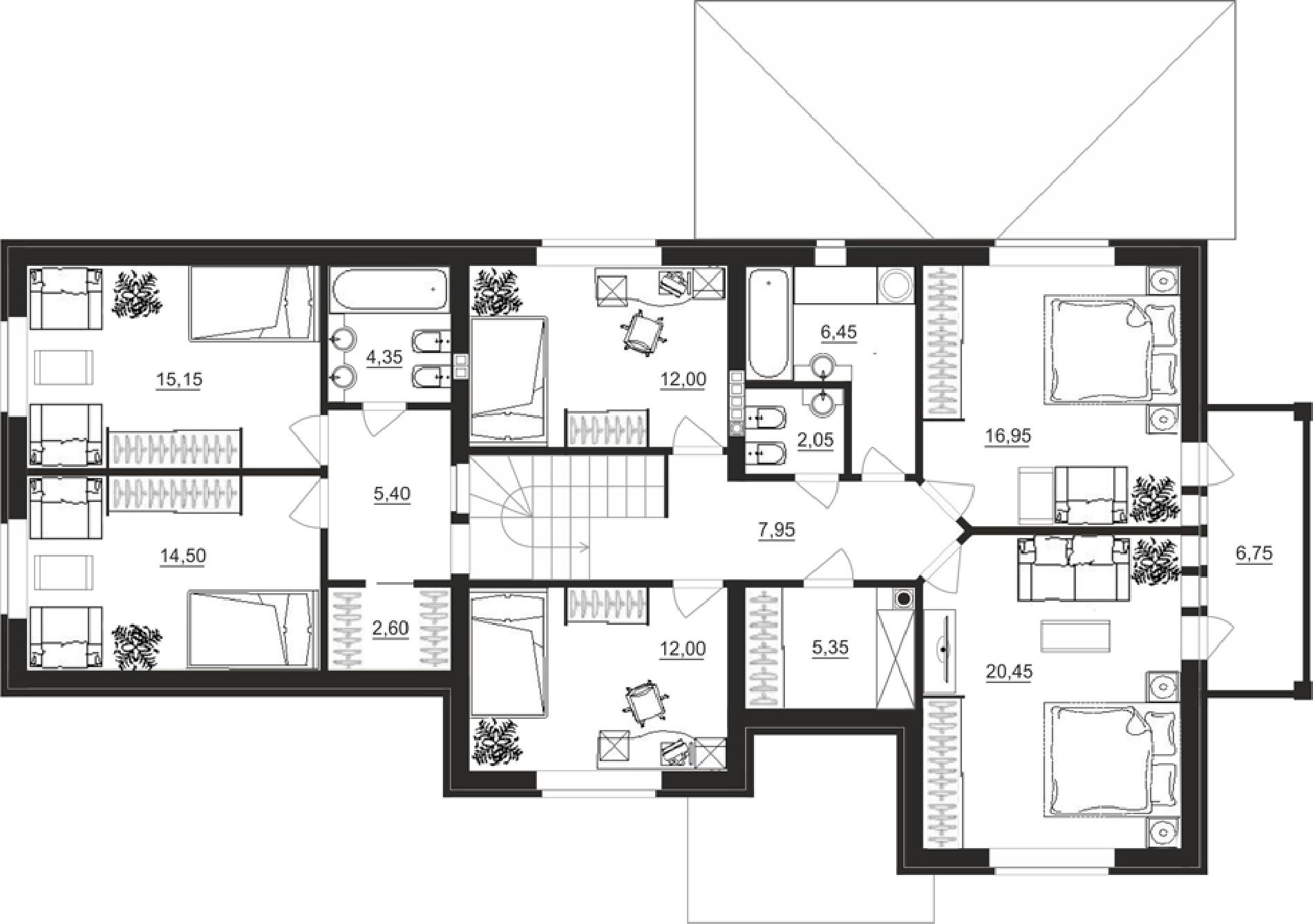 Планировка проекта дома №cp-16-29 cp-16-29_v1_pl1.jpg