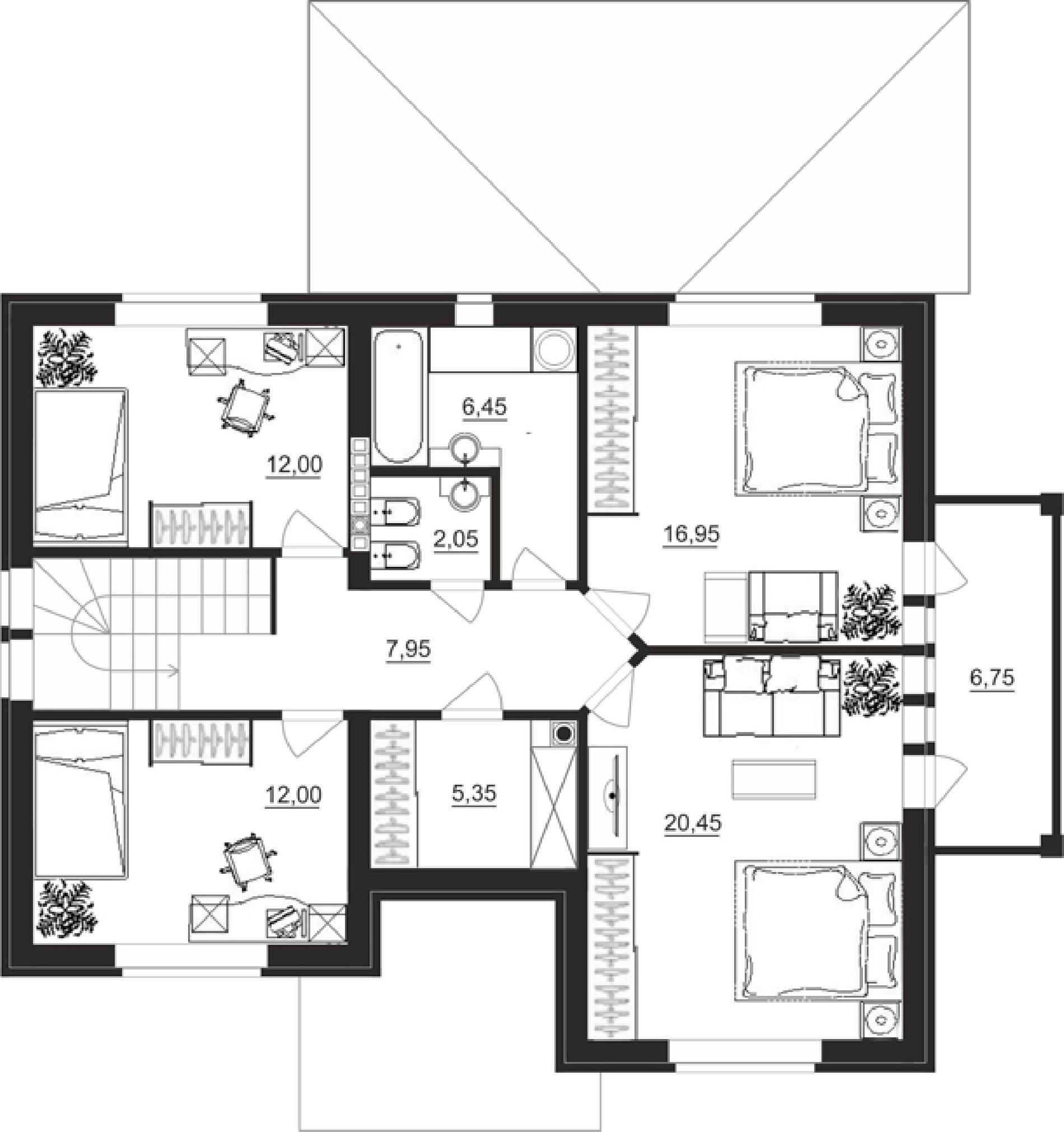 Планировка проекта дома №cp-16-30 cp-16-30_v1_pl1.jpg