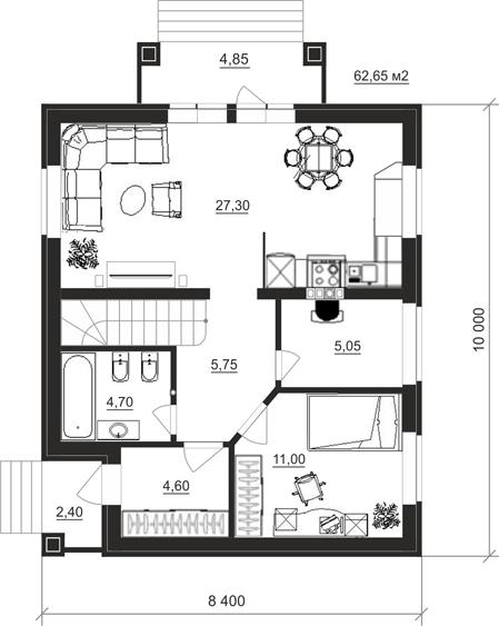 Планировка проекта дома №cp-16-46 cp-16-46_v1_pl0.jpg