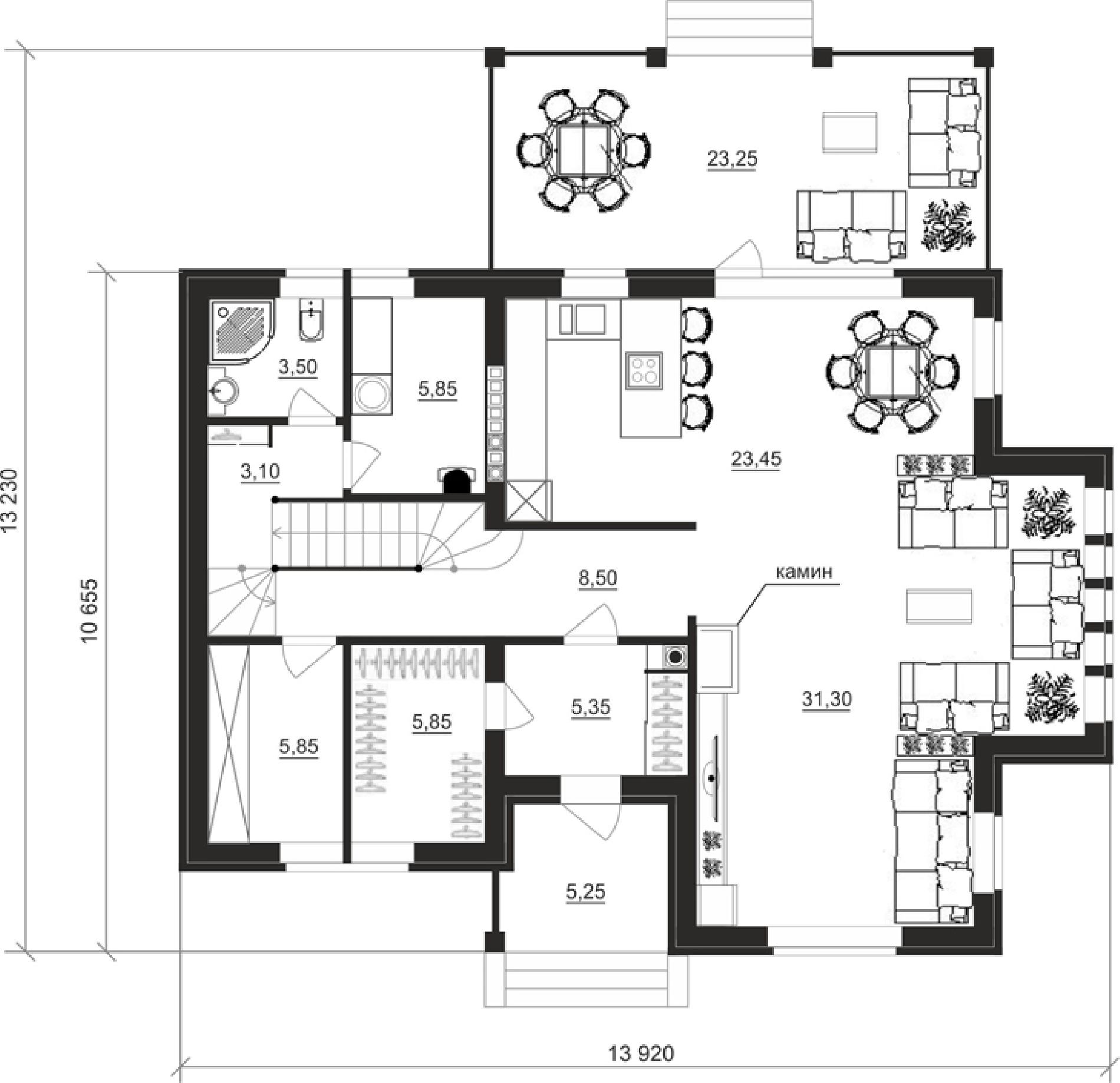 Планировка проекта дома №cp-22-31 cp-22-31_v1_pl1.jpg