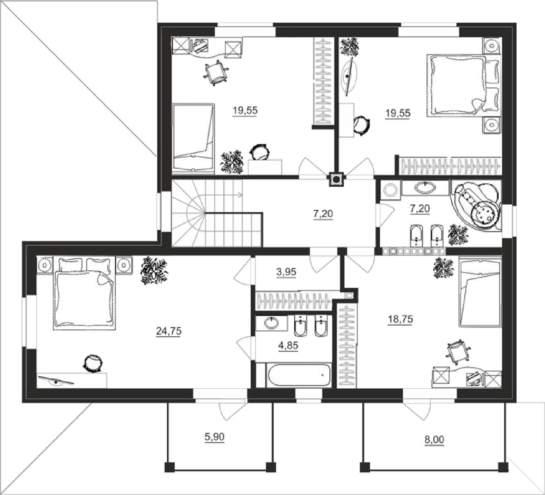 Планировка проекта дома №cp-22-55 cp-22-55_v1_pl2.jpg