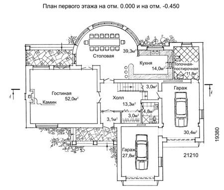 Планировка проекта дома №cp-49-93 cp-49-93_v1_pl0.jpg