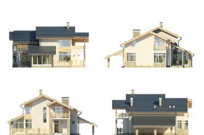 Фасады проекта дома №cp-58-99 cp-58-99_f1.jpg