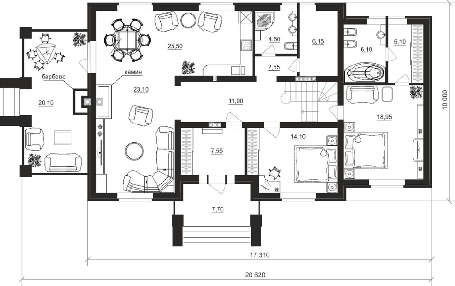 Планировка проекта дома №cp-71-67 cp-71-67_v1_pl1.jpg