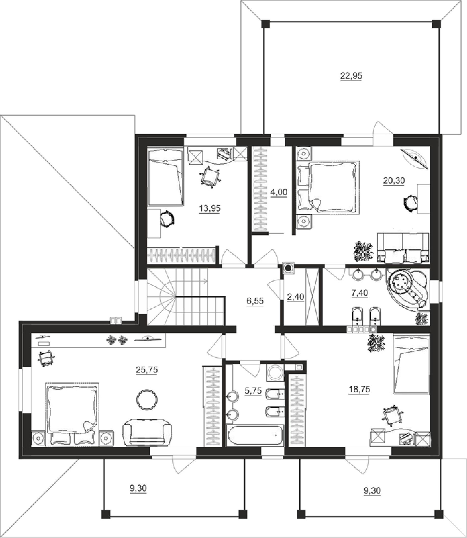 Планировка проекта дома №cp-74-50 cp-74-50_v1_pl1.jpg