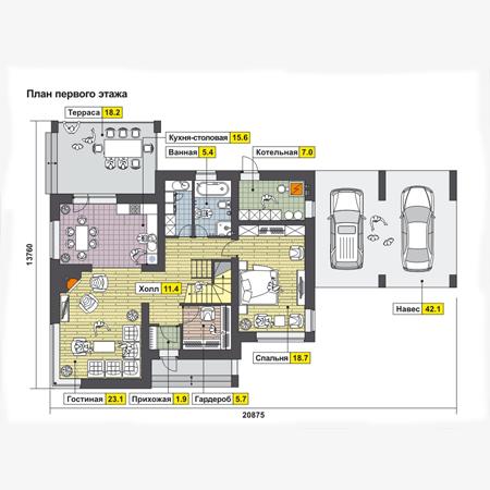 Планировка проекта дома №cp-80-21 cp-80-21_v1_pl0.jpg