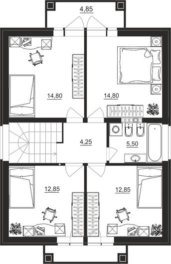Планировка проекта дома №cp-89-45 cp-89-45_v1_pl1.jpg