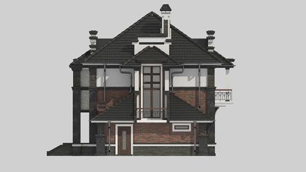 Фасады проекта дома №cp-92-61 cp-92-61_f3.jpg
