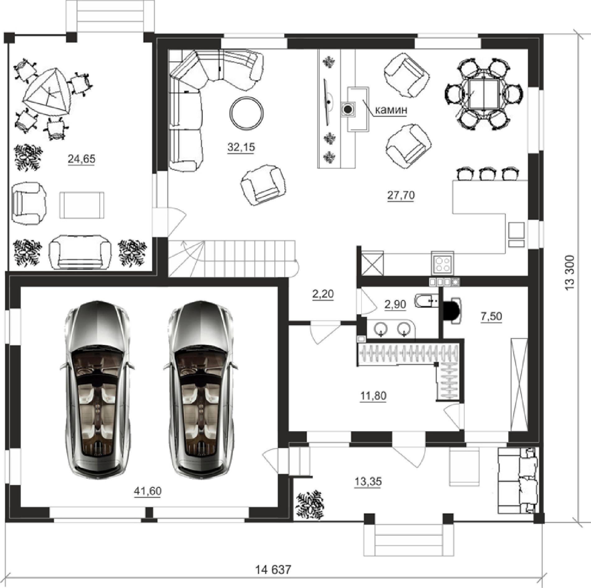 Планировка проекта дома №cp-95-01 cp-95-01_v1_pl0.jpg