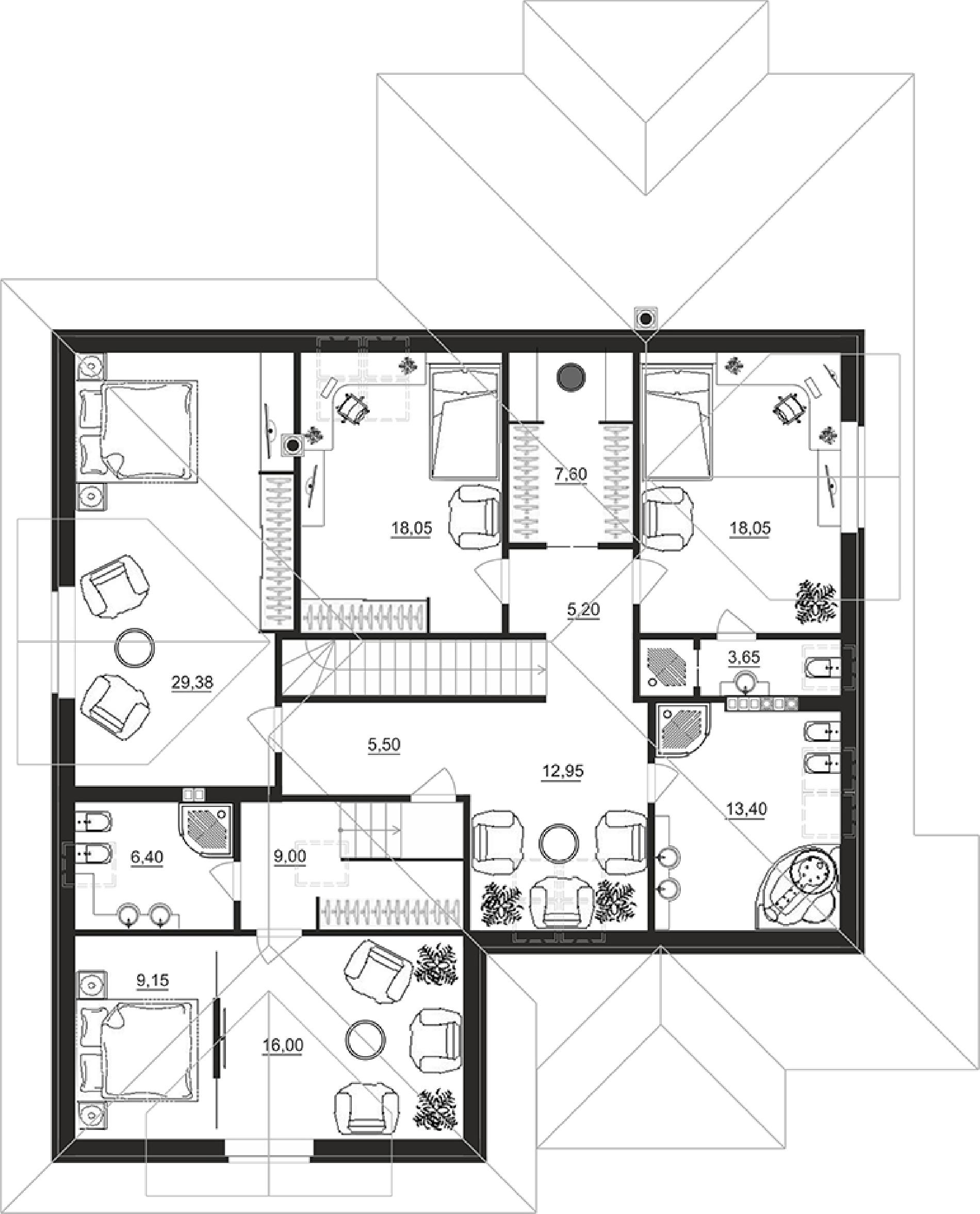 Планировка проекта дома №cp-95-63 cp-95-63_v1_pl1.jpg