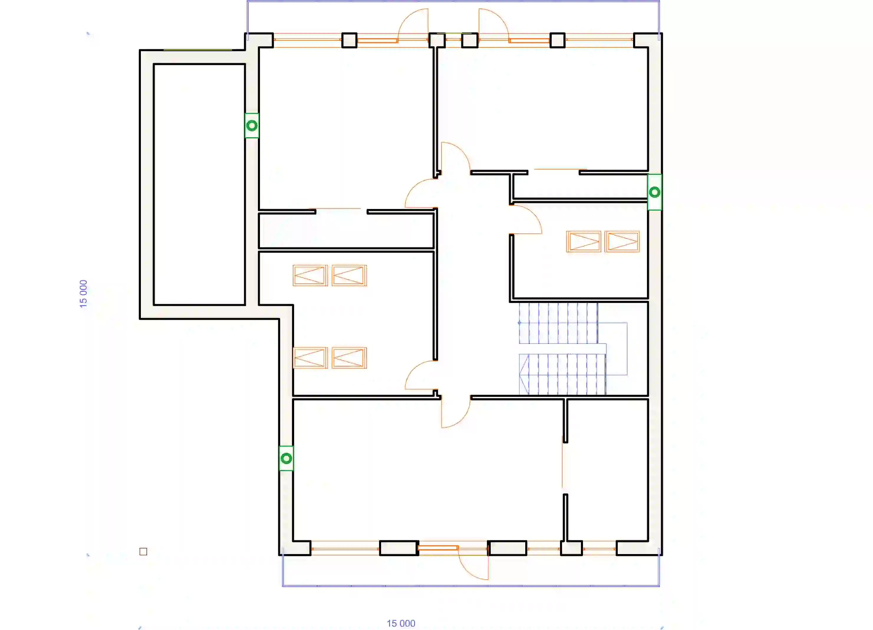 Планировка проекта дома №h-014 H-014_p2.webp
