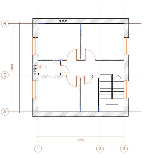 Планировка проекта дома №h-056 H-056_p2.webp