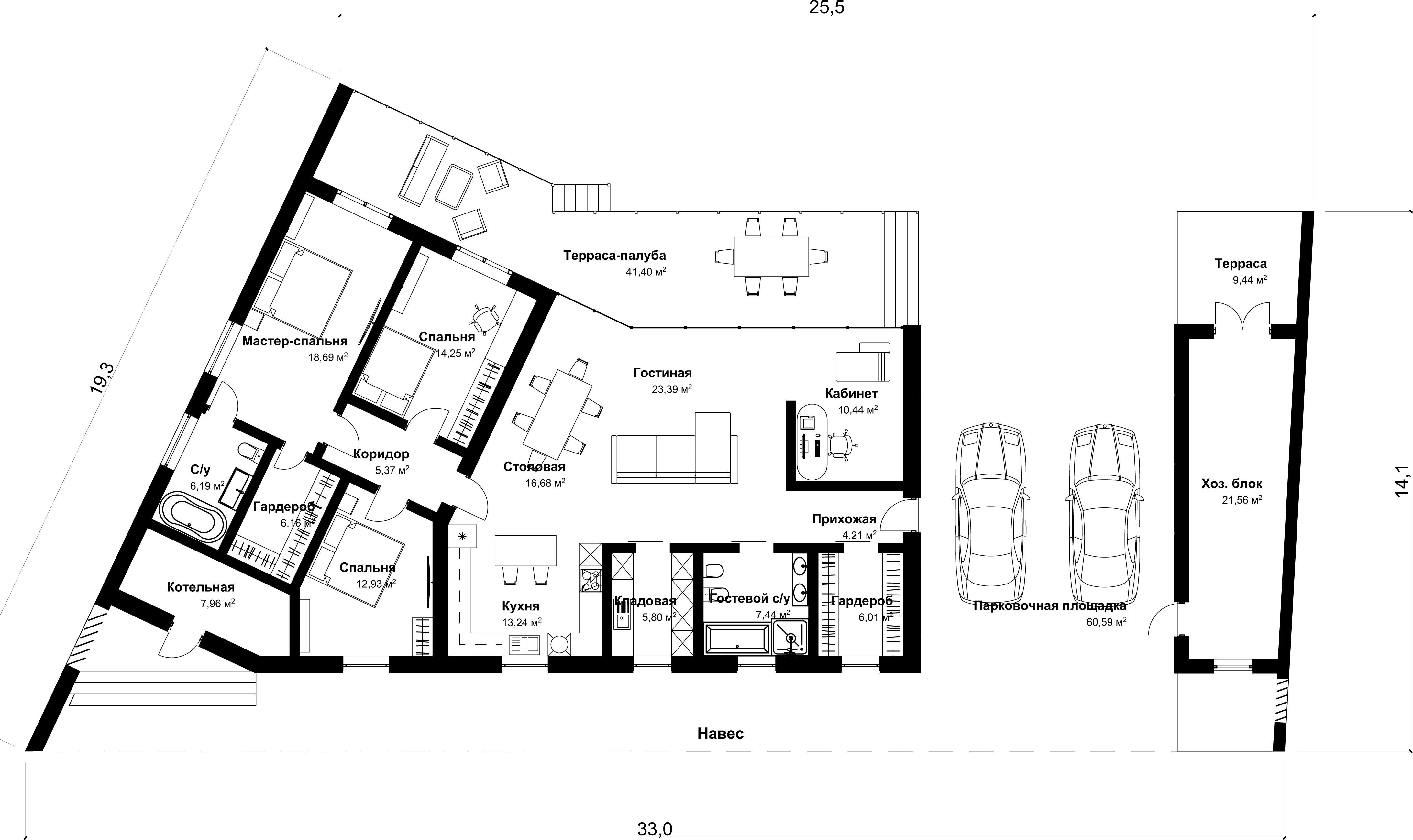 Планировка проекта дома №h-072 H-072_p1.webp