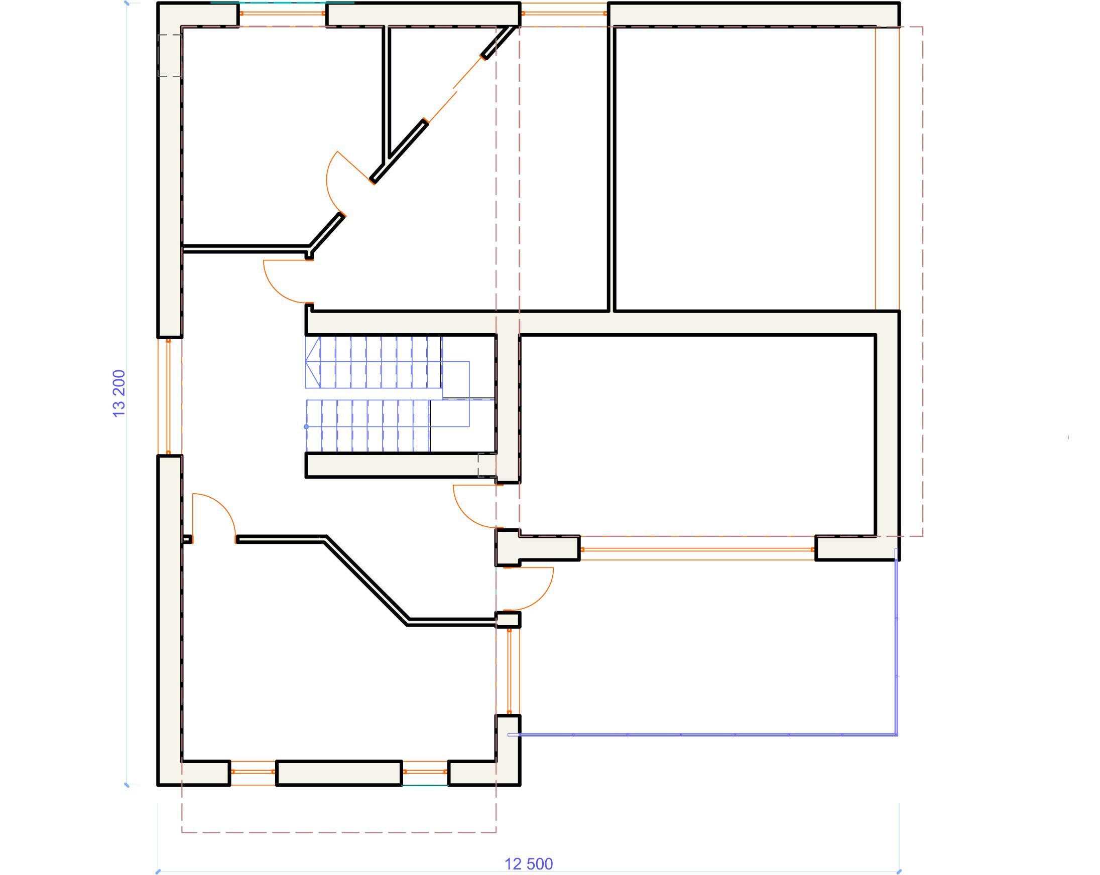 Планировка проекта дома №h-076 H-076_p2.webp