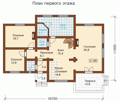 Проект дома виола
