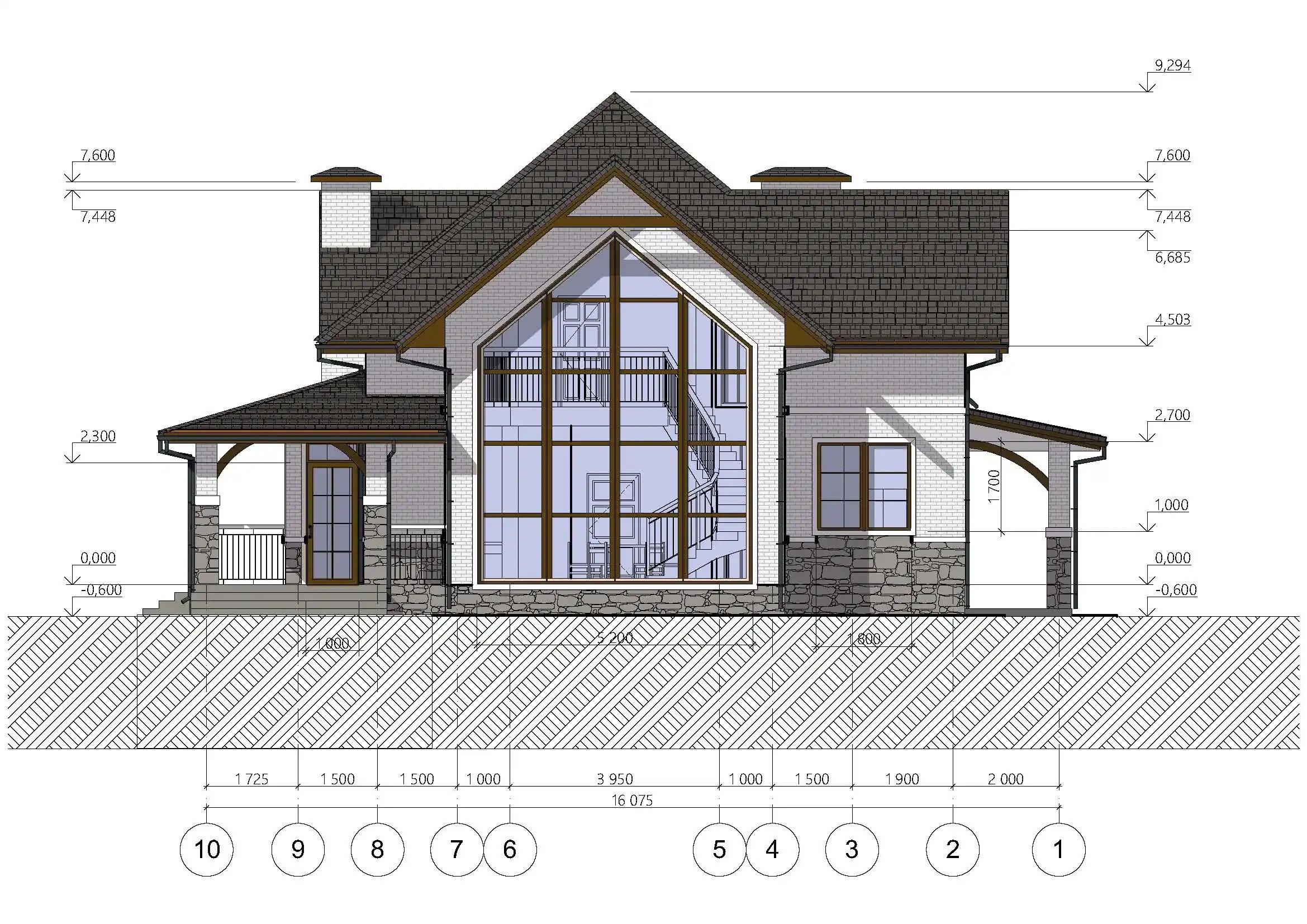 Фасады проекта дома №h-1622 proect-1622_f2_result.webp