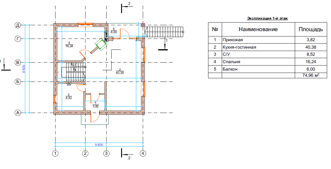 Планировка проекта дома №h-57 HM5-057_p1.png