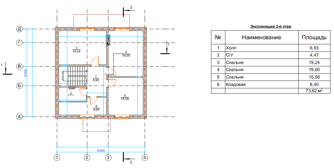 Планировка проекта дома №h-57 HM5-057_p2.png