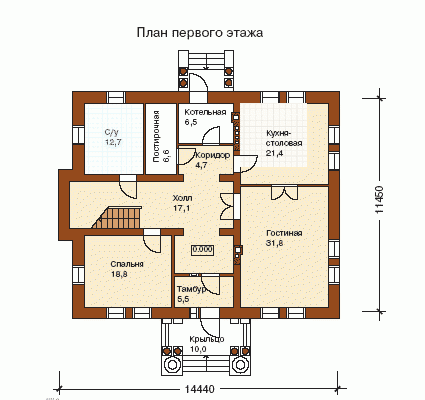 Проект дома ар и кр