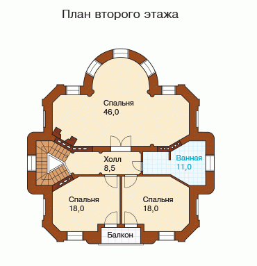 Планировка проекта дома №k-350-1k k-350-1k-p2.gif