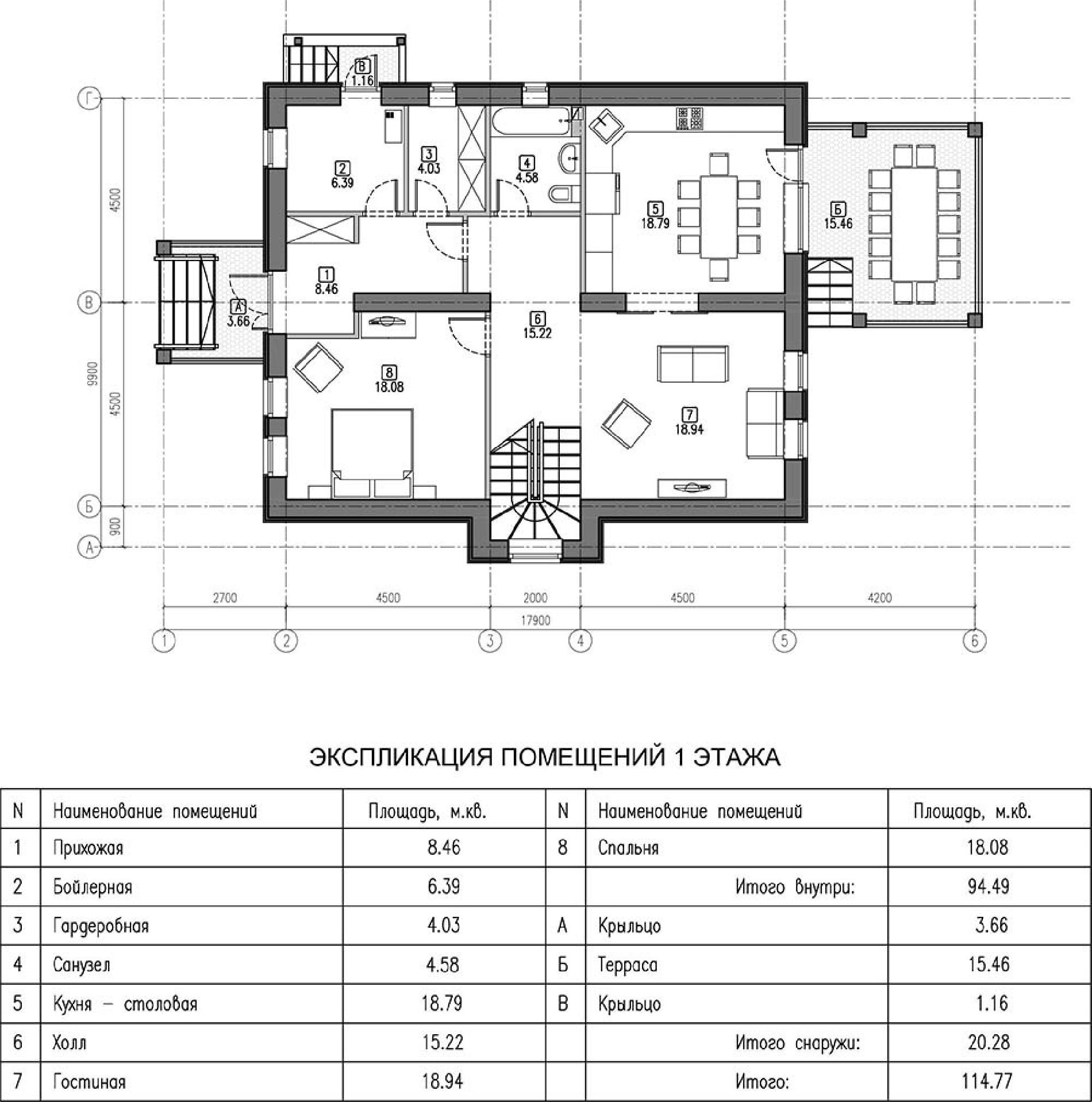 Планировка проекта дома №kr-206 5bbb299e474a2.jpg