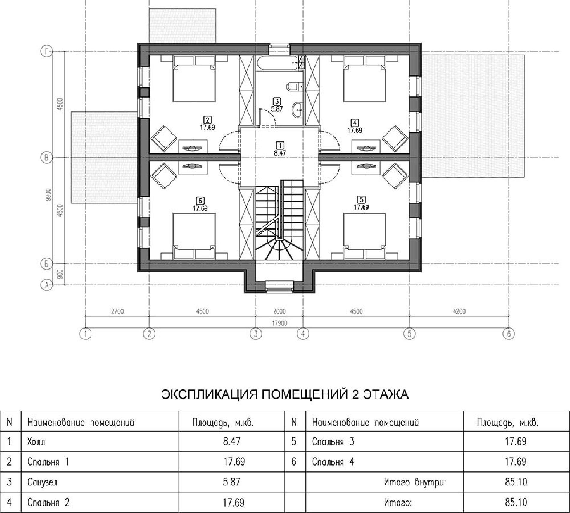 Планировка проекта дома №kr-206 5bbb299f1bfd6.jpg