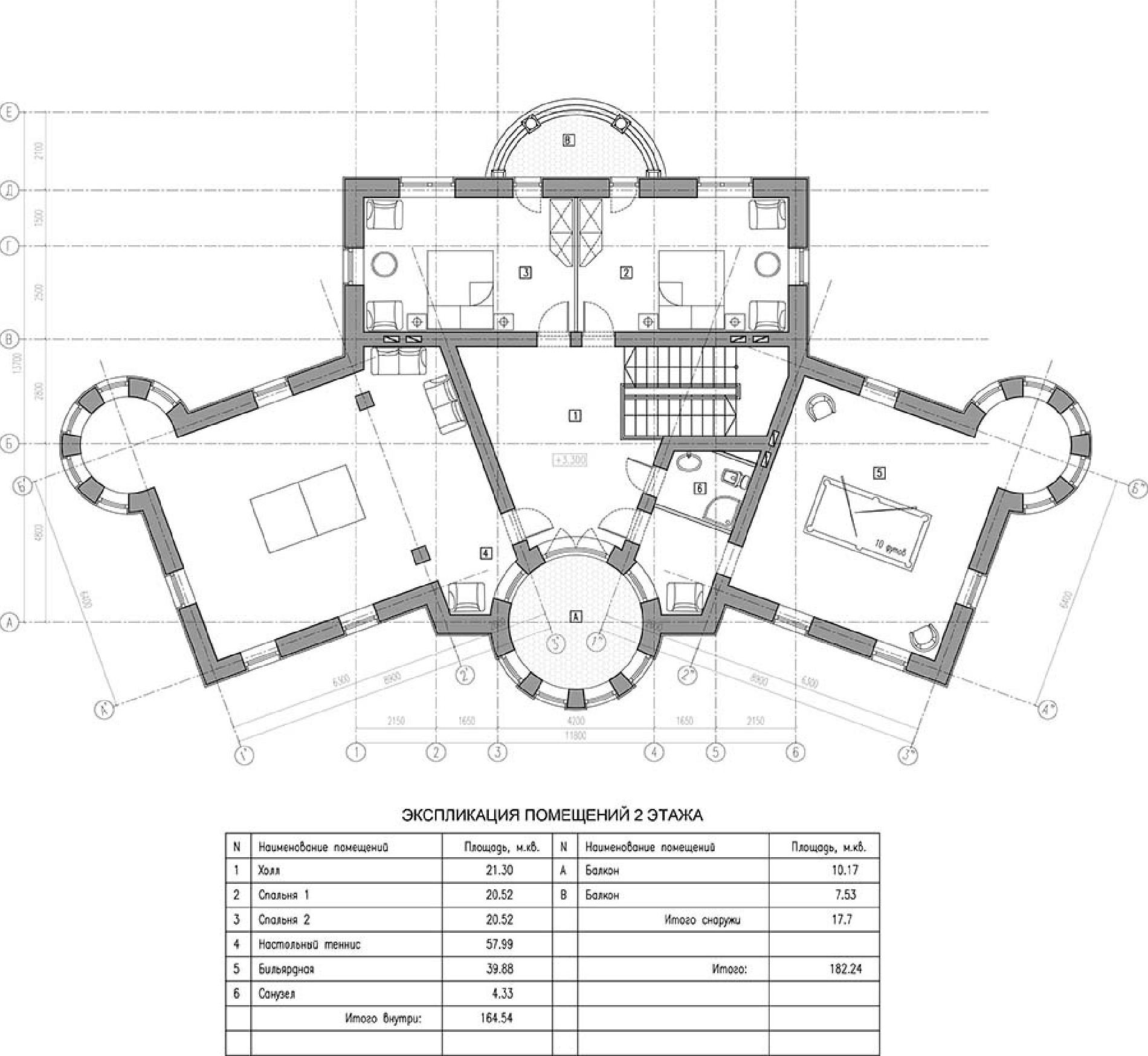 Планировка проекта дома №kr-346 5bbb356fb798c.jpg