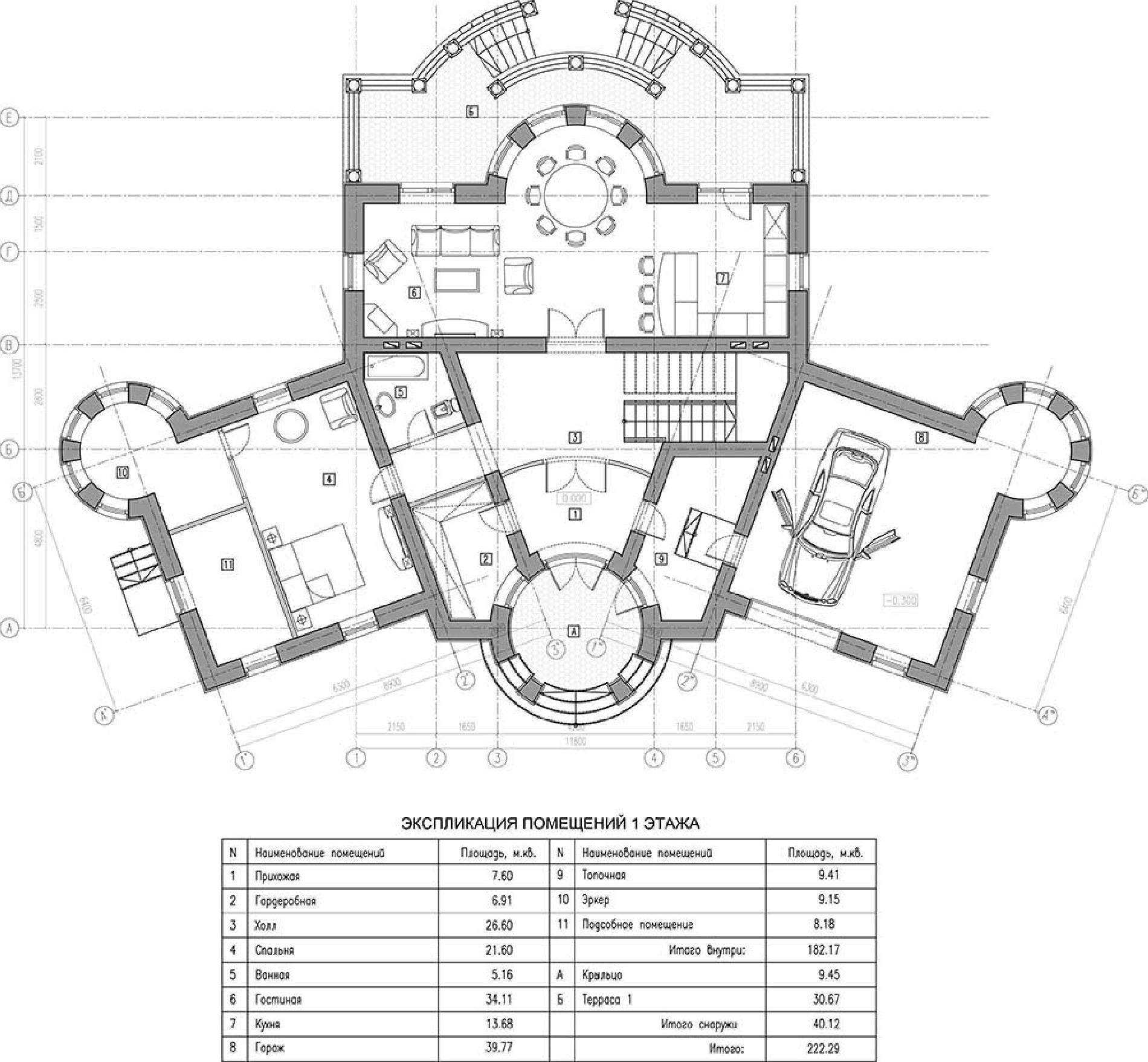 Планировка проекта дома №kr-346 5bbb3570714ec.jpg