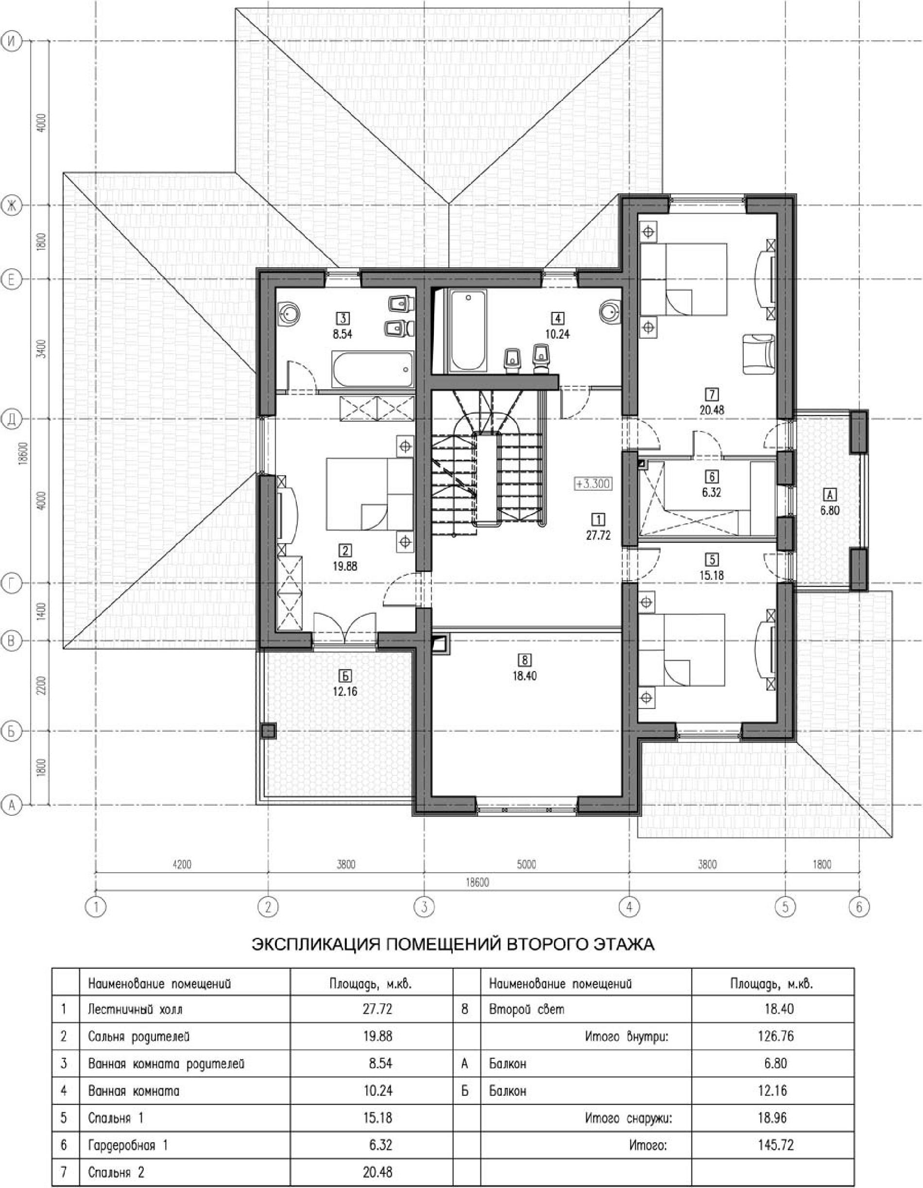 Планировка проекта дома №kr-374 5bbb35b40d0ec.jpg