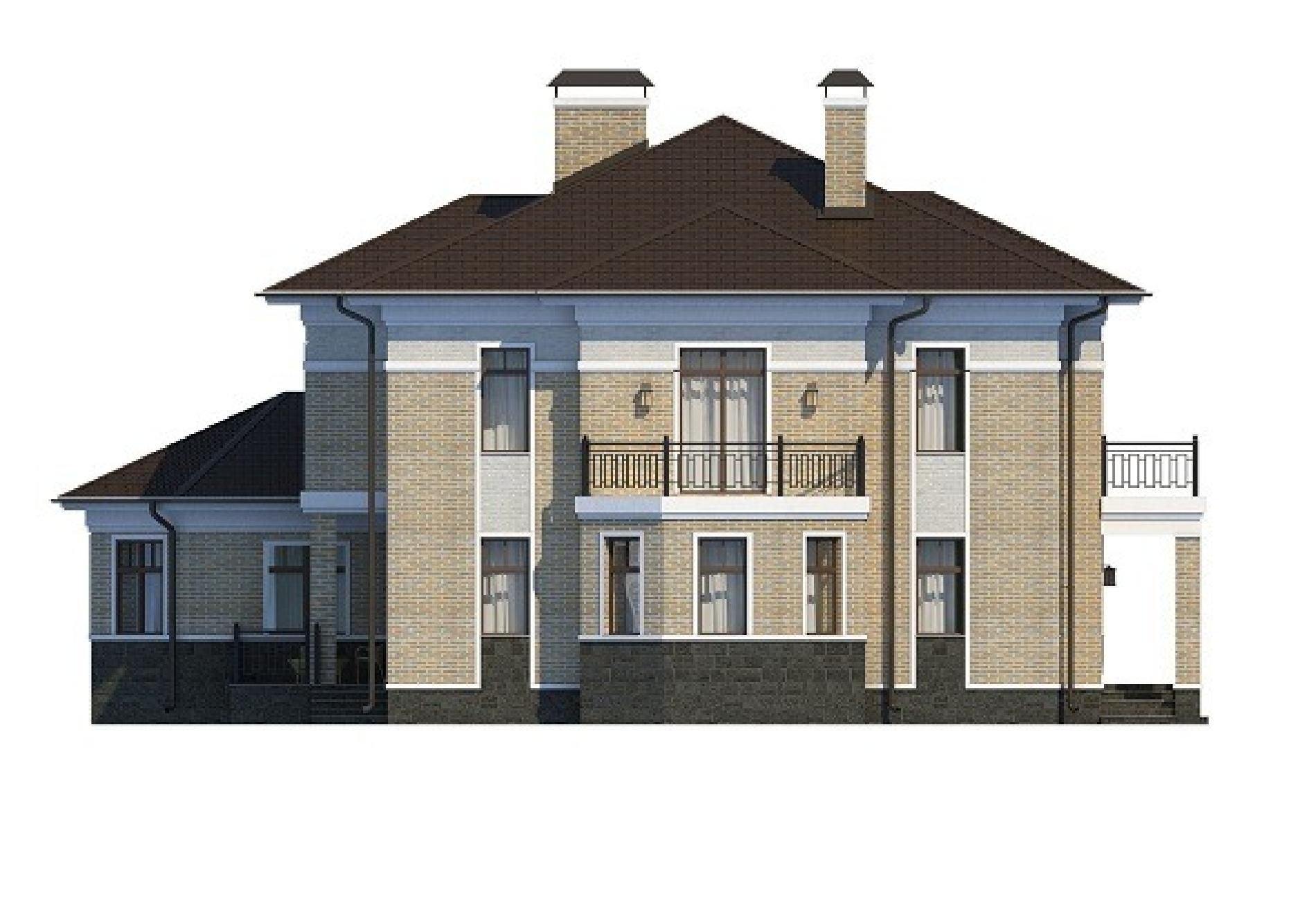 Фасады проекта дома №kr-375 5bbb35dac8f3c.jpg