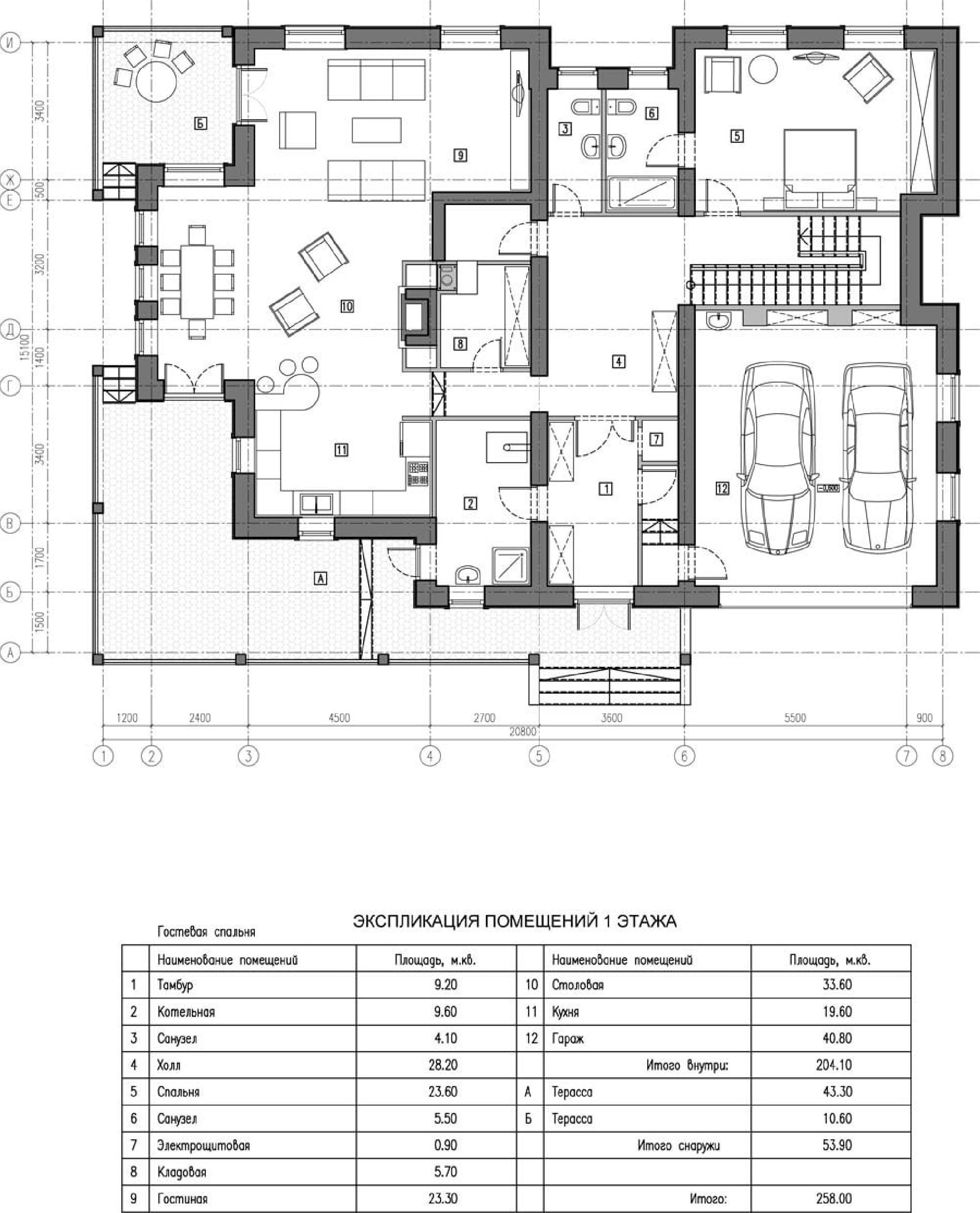 Планировка проекта дома №kr-401 kr-401_p1-min.jpg
