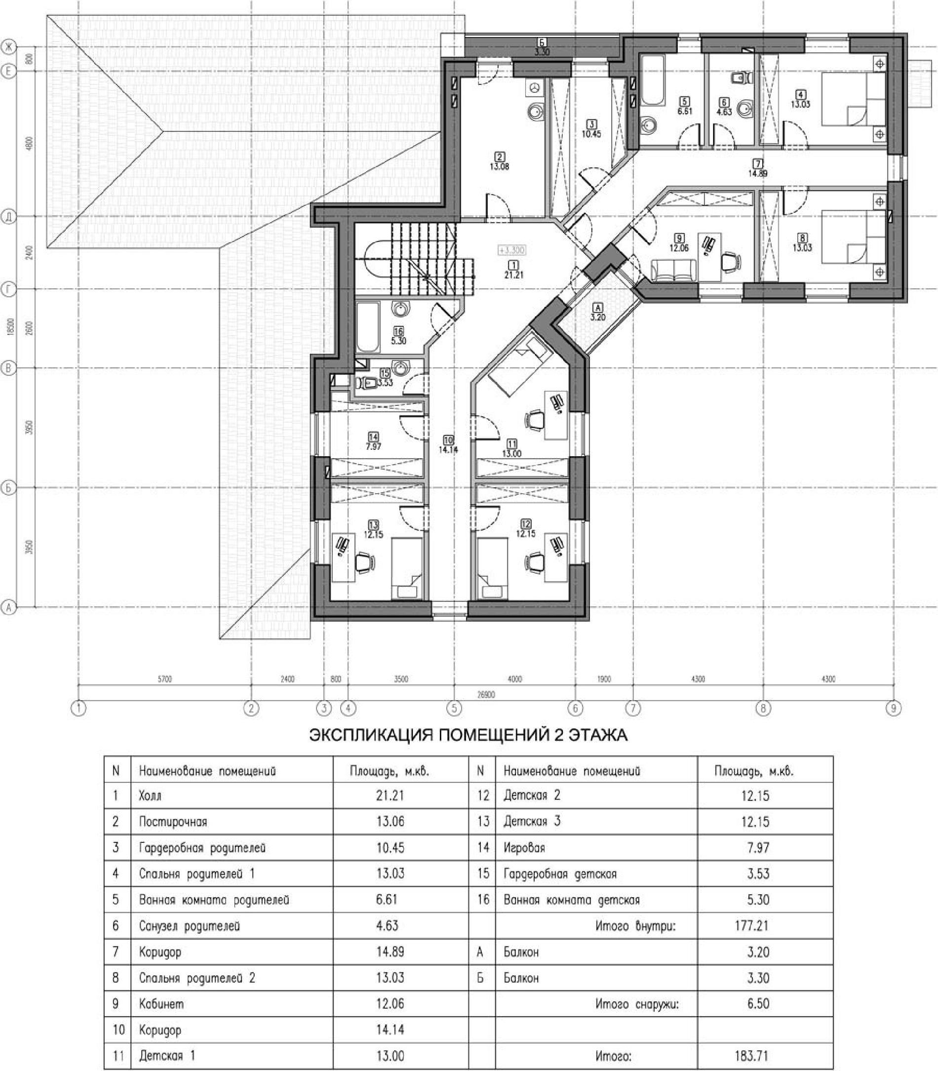 Планировка проекта дома №kr-535 5bbb36f10663b.jpg