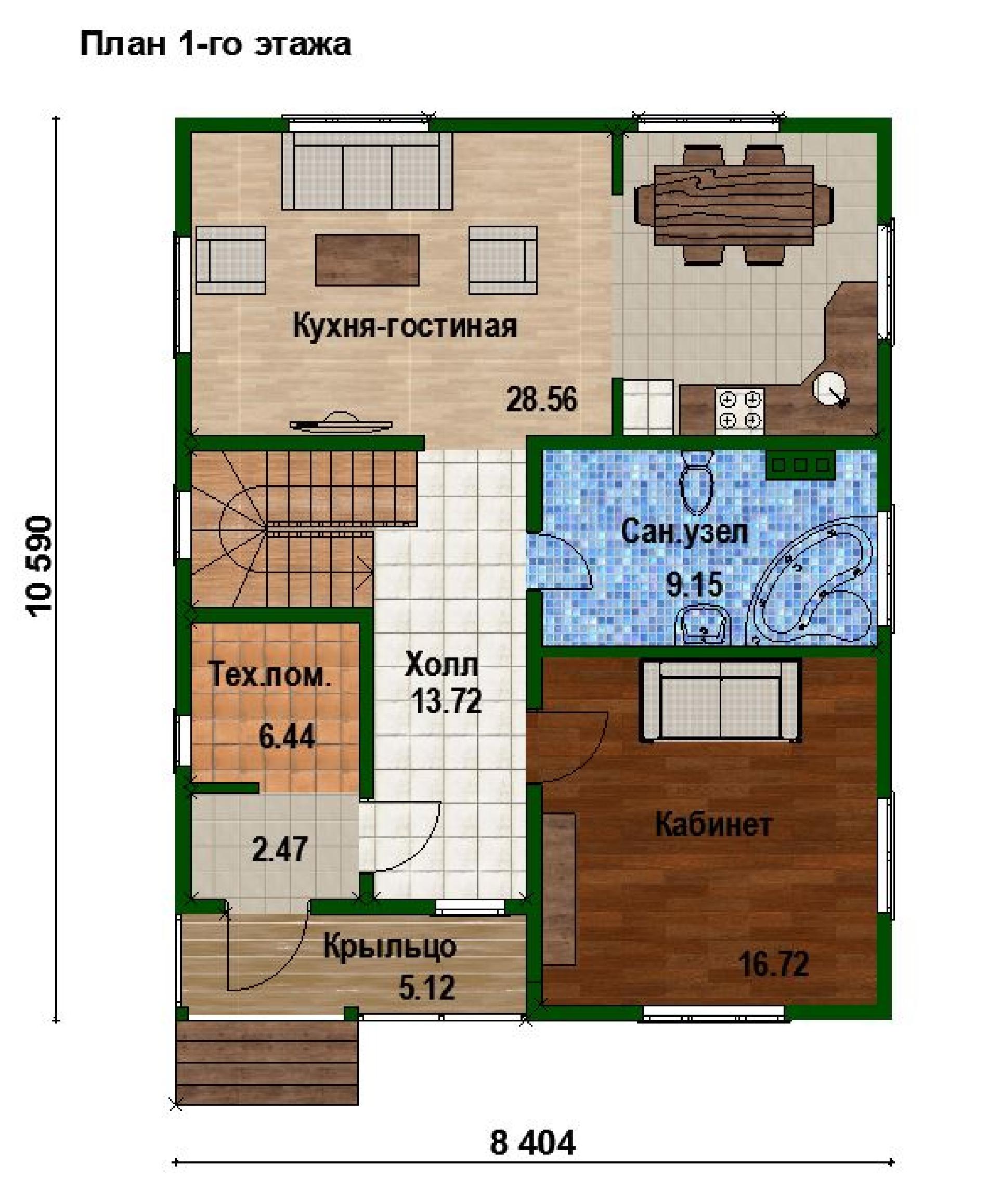 Планировка проекта дома №m-237 m-237_p1-min.JPG