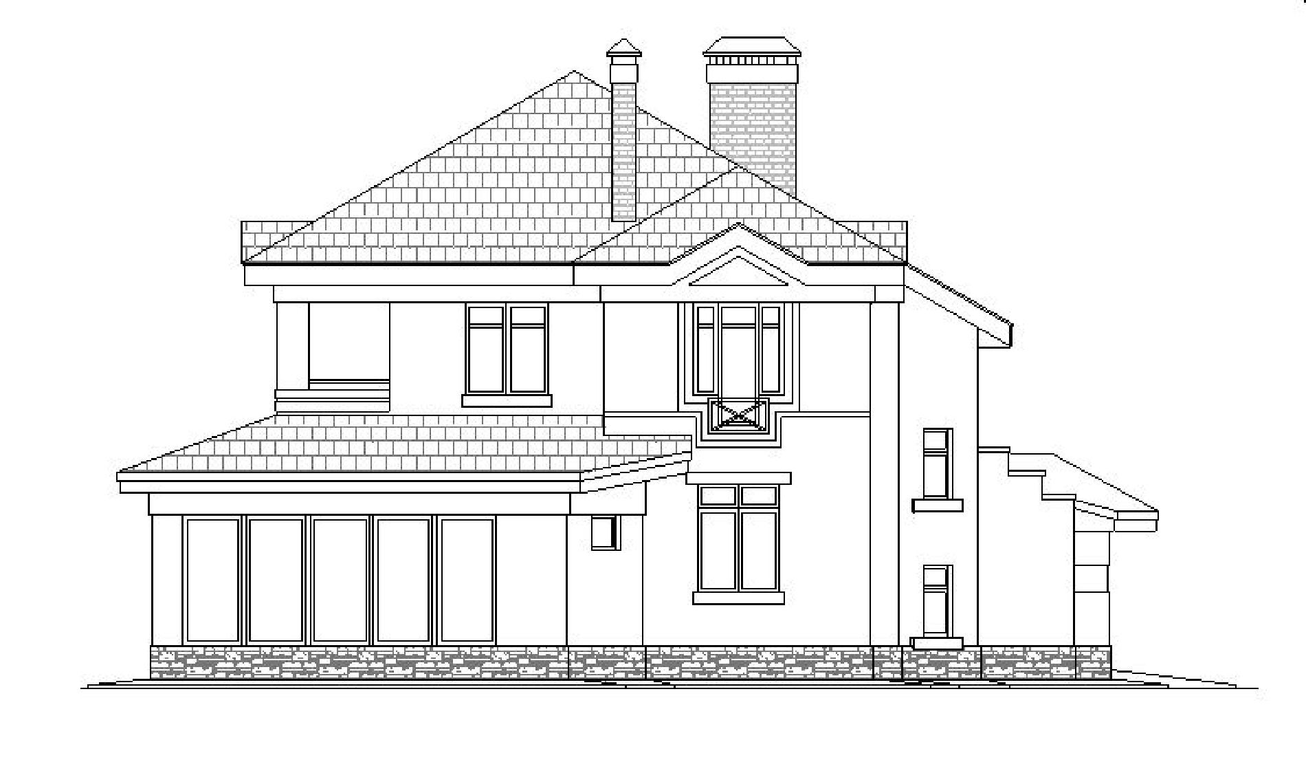 Фасады проекта дома №m-308 ф4.JPG