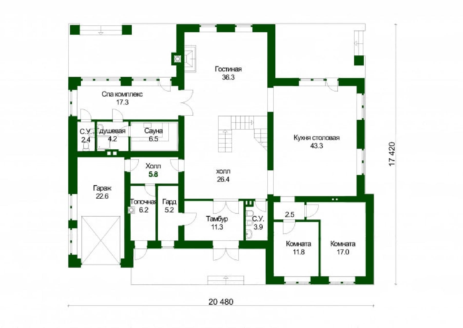 Планировка проекта дома №ml-368 ml-368_p1-min.jpg