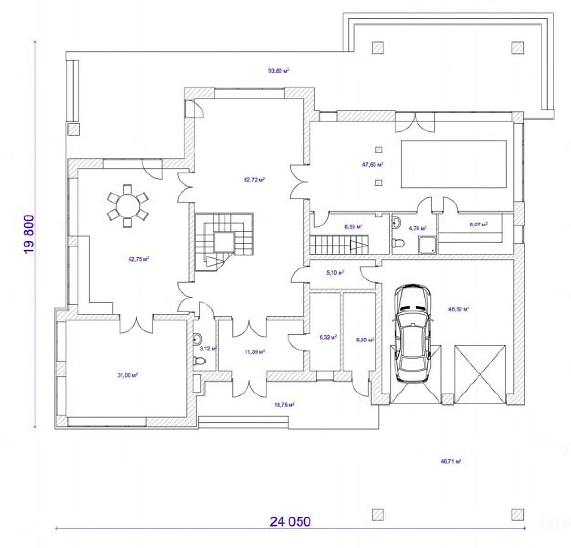 Планировка проекта дома №ml-422 ml-422_p1.jpg