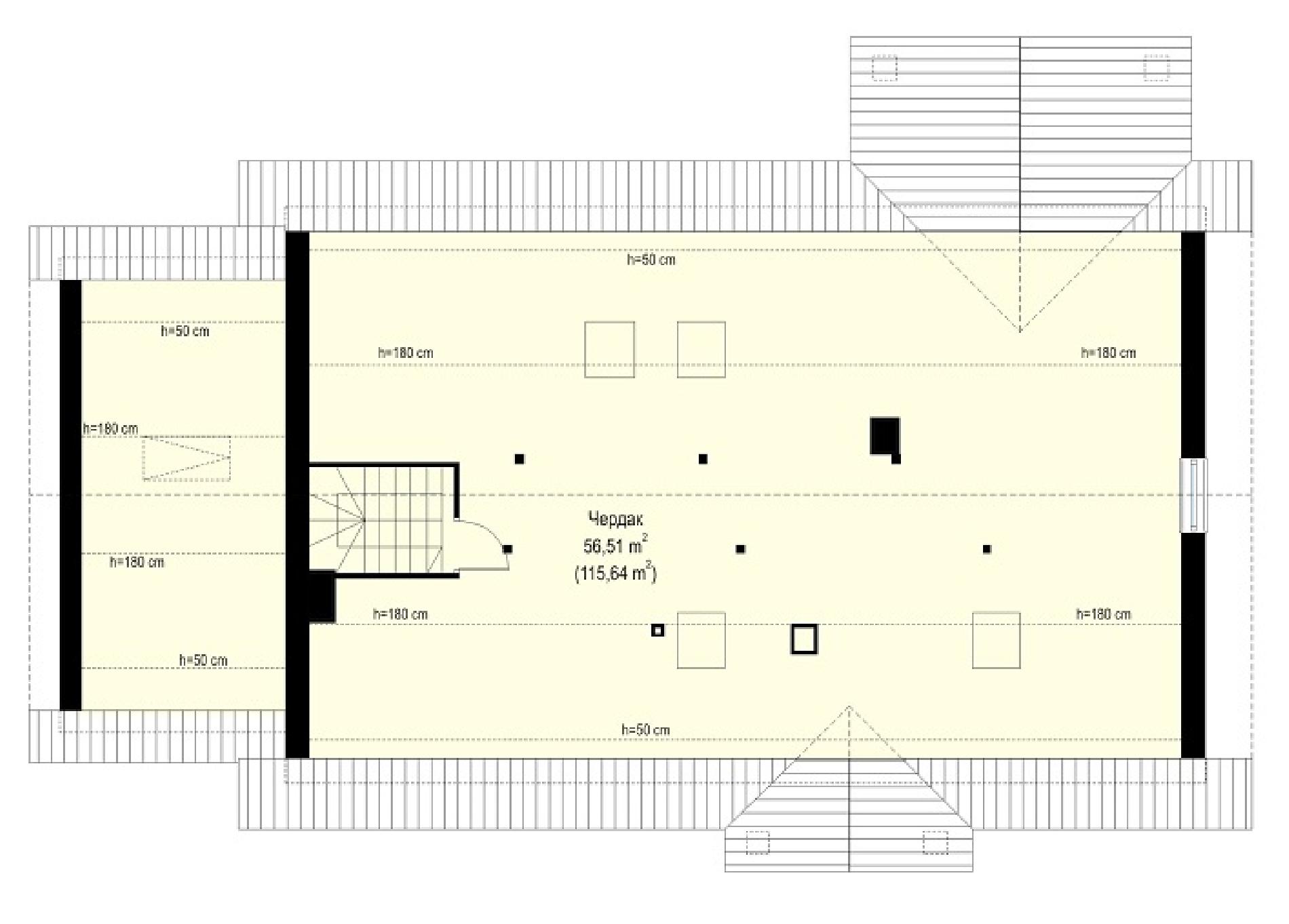 Планировка проекта дома №mp-030 proect_mp-030-pl3.jpg