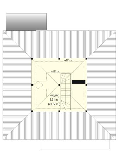 Планировка проекта дома №mp-033 proect_mp-033-pl5.jpg