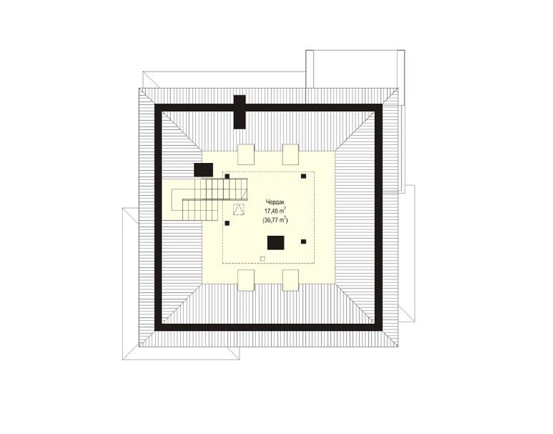 Планировка проекта дома №mp-057 proect_mp-057-pl6.jpg