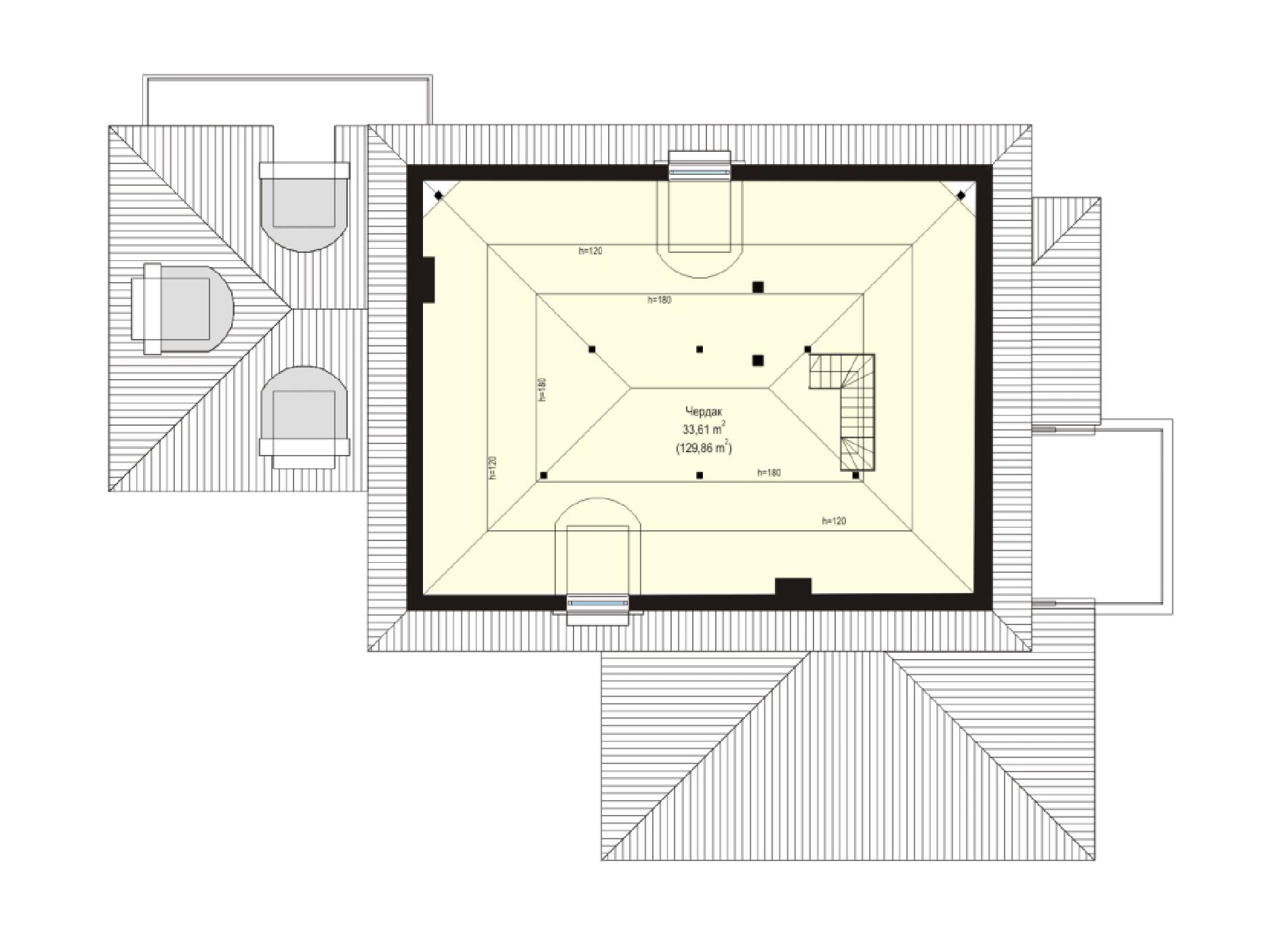 Планировка проекта дома №mp-227 proect_mp-227-pl5.jpg